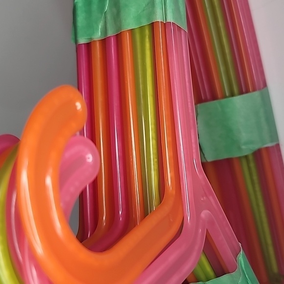 FREE with Purchase NEW Kids Neon Plastic Hangers - Picture 2 of 3